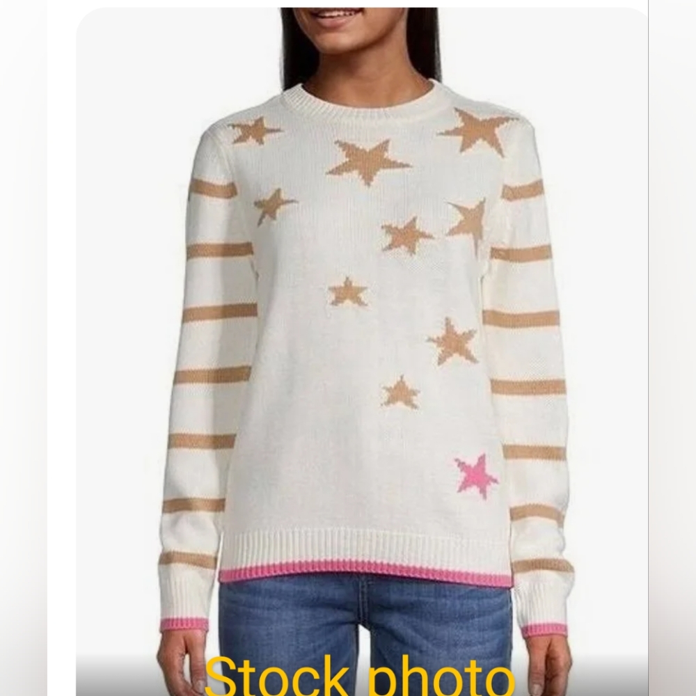 Women's Stars Crew neck Sweater